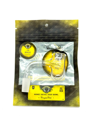 Honeybee Herb - Honey Bevel Deep Bowl Banger