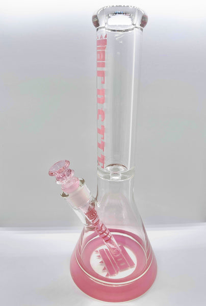Color Logo Beakers by Castle Glassworks