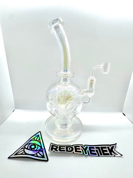 Red Eye Tek | 11" Tall Metallic Terminator Finish Swiss Globe Rig