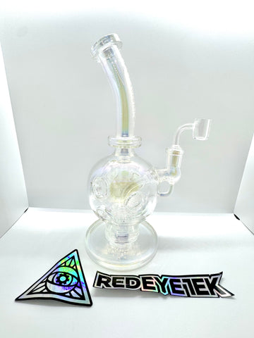 Red Eye Tek | 11" Tall Metallic Terminator Finish Swiss Globe Rig