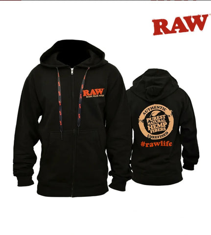 Raw Zipper Hoodies 50% OFF
